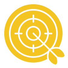 A golden icon showing a group of three expert figures with stars below them, symbolizing a team of highly skilled and top-rated professionals.