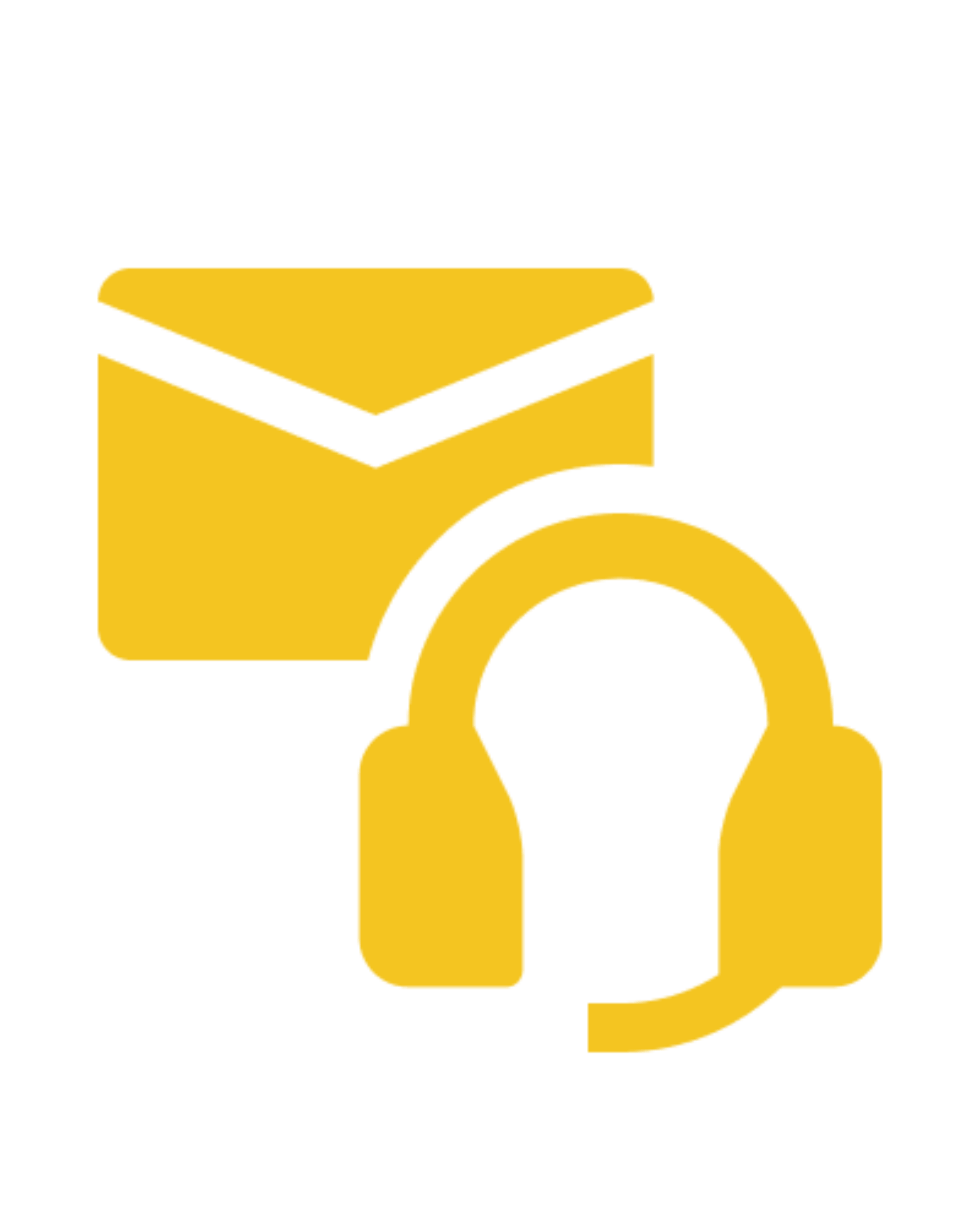 A golden icon of a customer service agent with a headset and three stars, symbolizing excellent customer support and service for e-commerce.