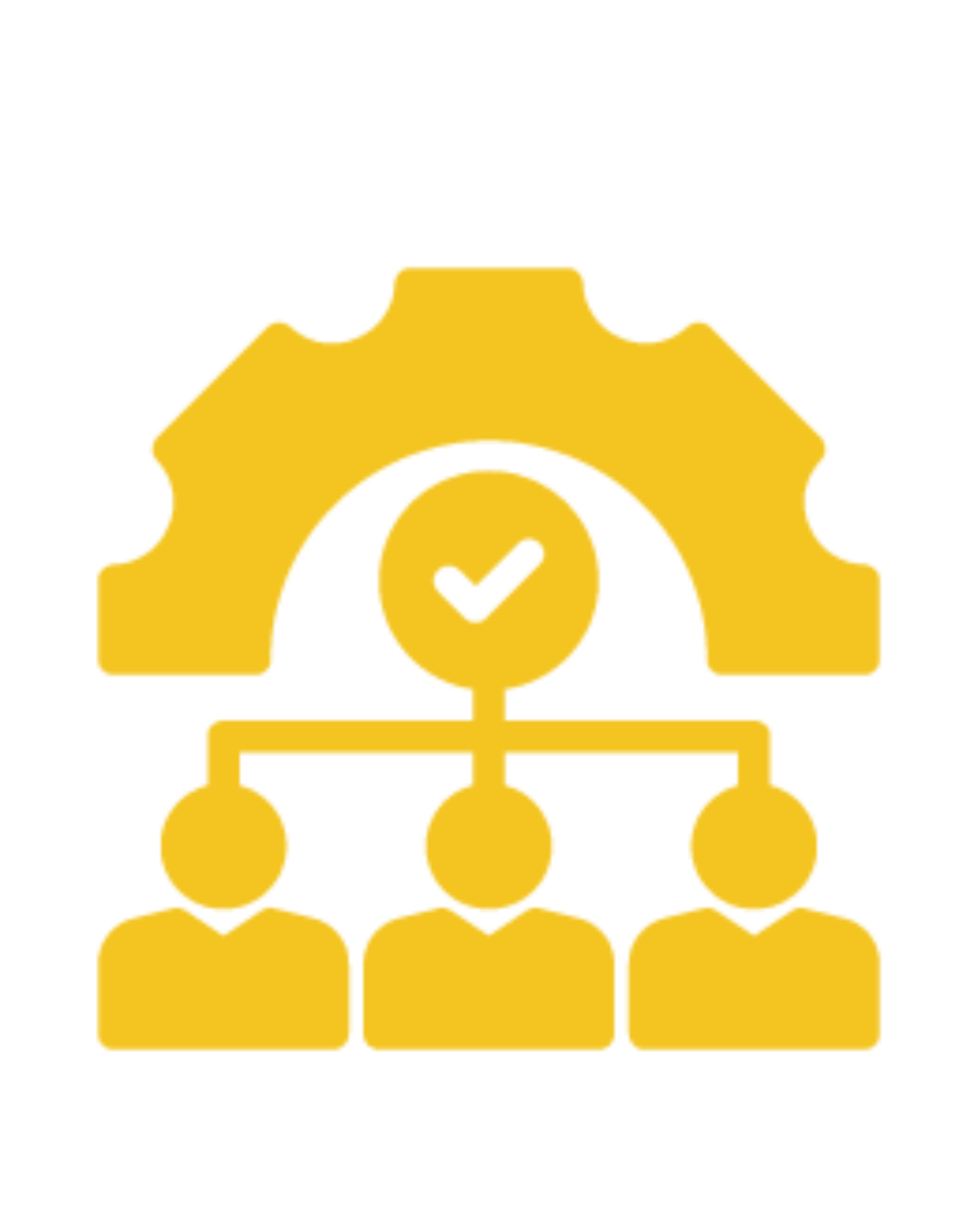A golden icon showing a hand pointing at a candidate's profile or resume, symbolizing efficient applicant screening and talent selection for BPO.
